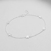 Star Bracelet. Sterling Silver Bracelet