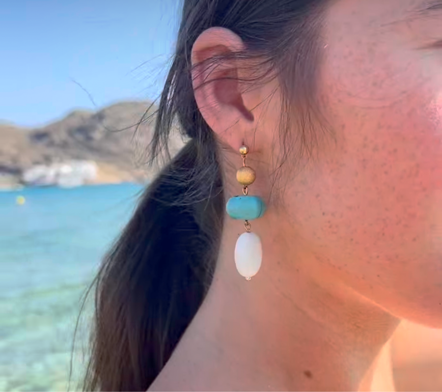 Allure tourquoise earring
