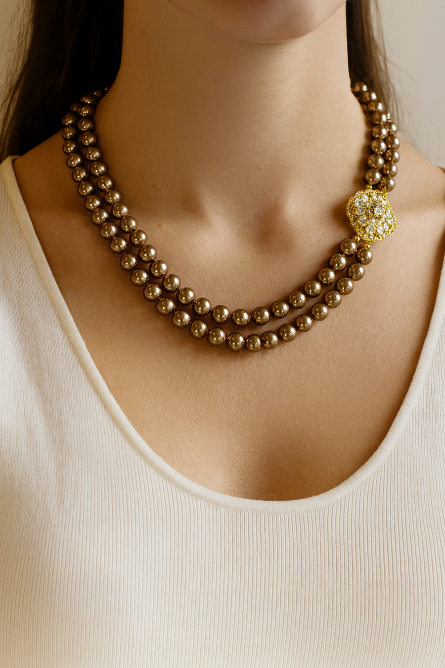 Margo Double Strand Necklace