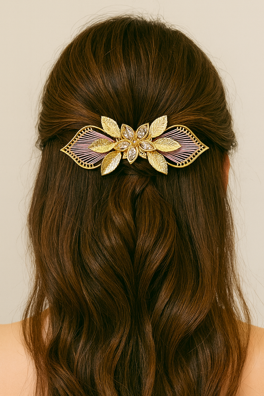 Allegra Fan Headpiece