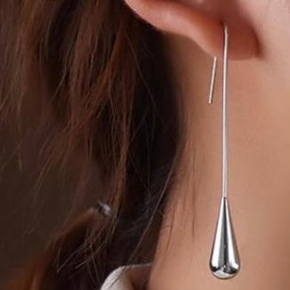 Bar Water Drop Earring