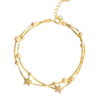 Double Strand Star Bracelet