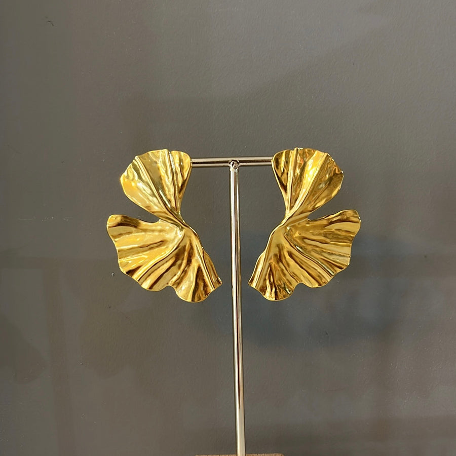 Twisted Fan Earring