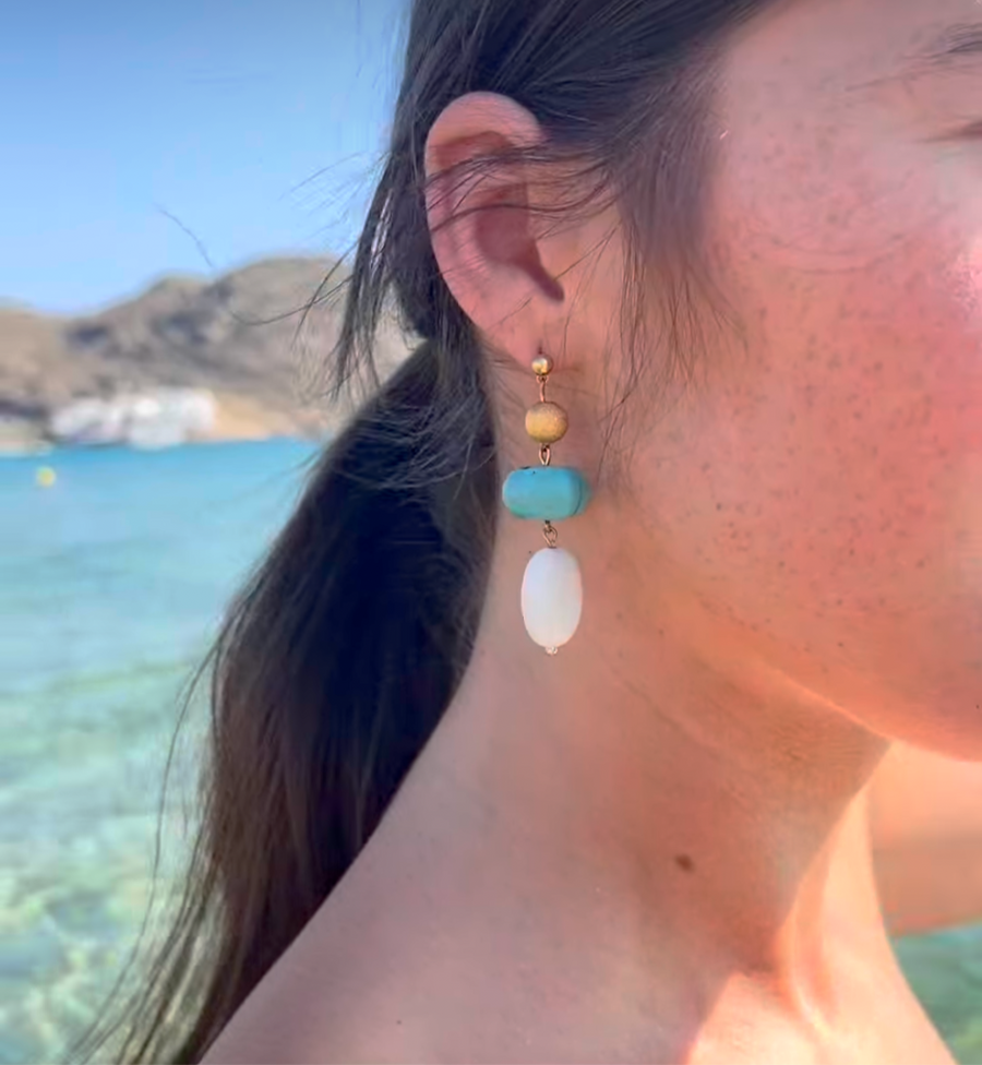 Allure tourquoise earring