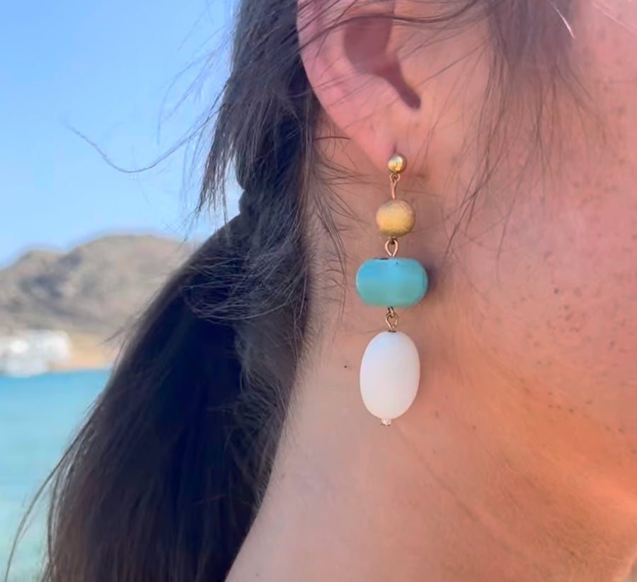 Allure tourquoise earring