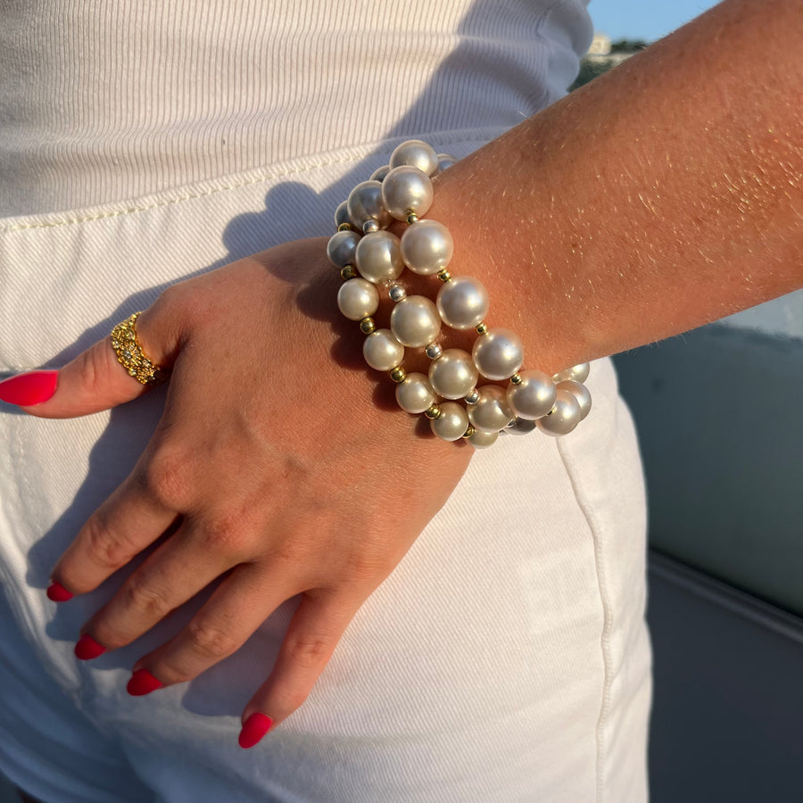 Elastic Pearl Bracelet