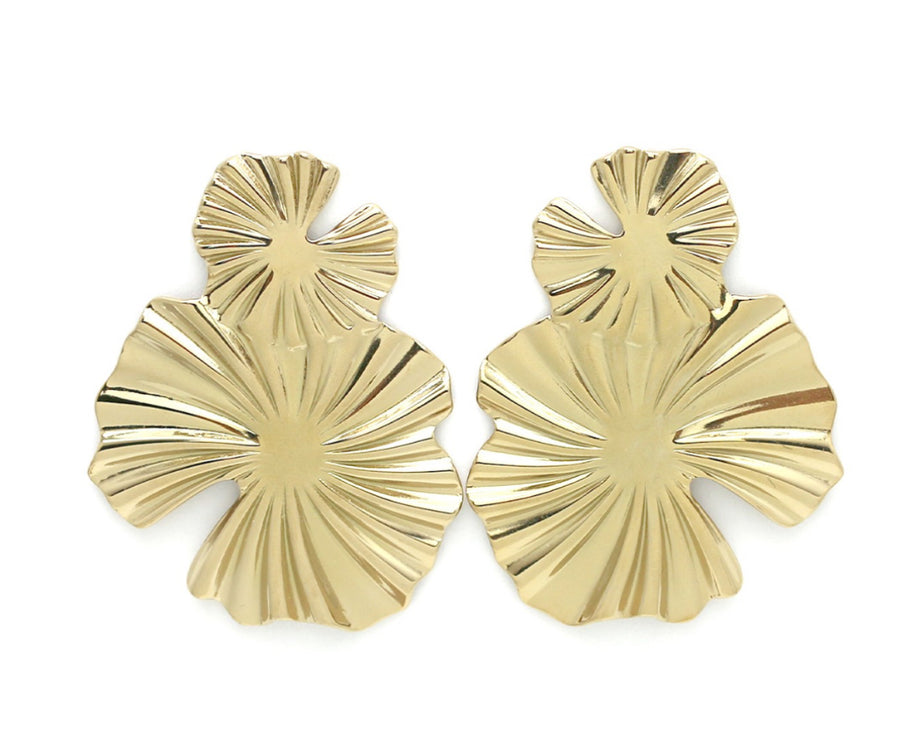 Gold Statement Earring