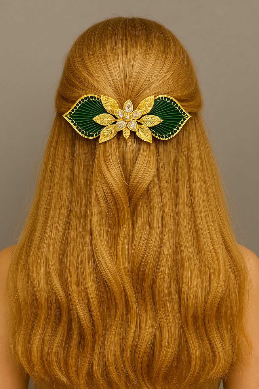 Allegra Fan Headpiece