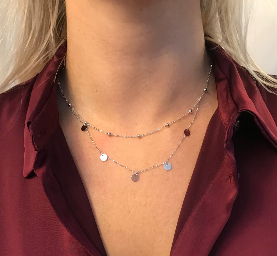 Layered necklace