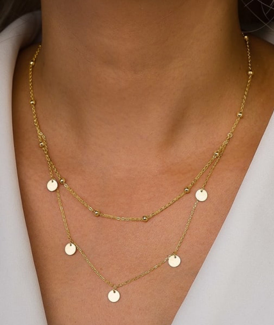 Layered necklace