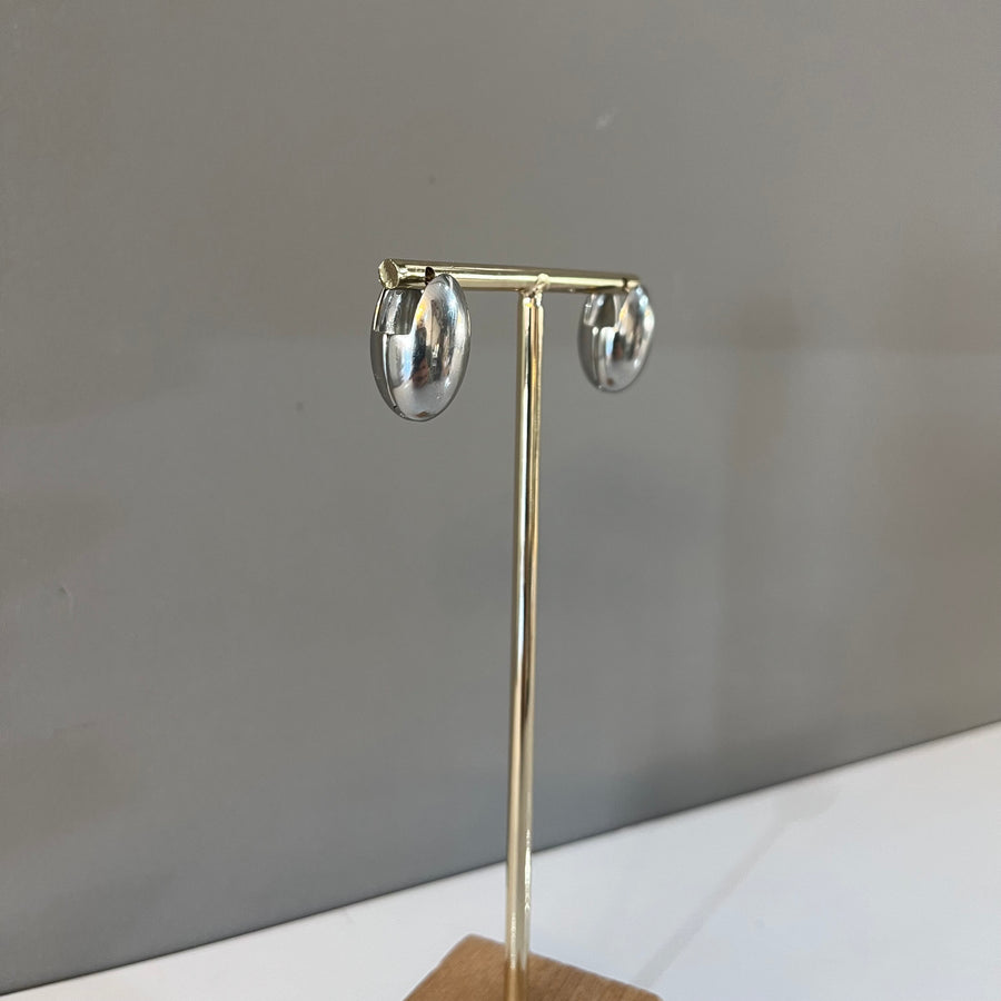 Geometric Minimalist hoop Earring