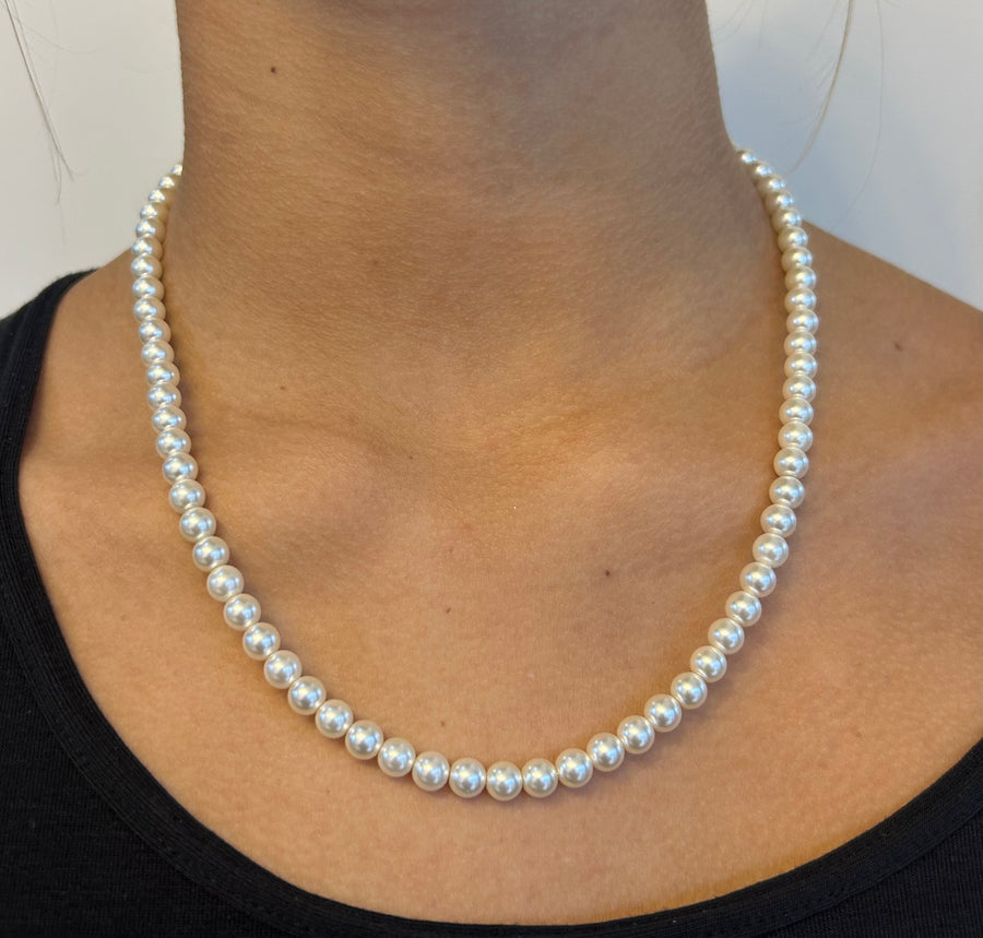 Perles 6mm necklace