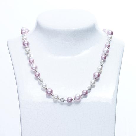 Alison pink mix necklace