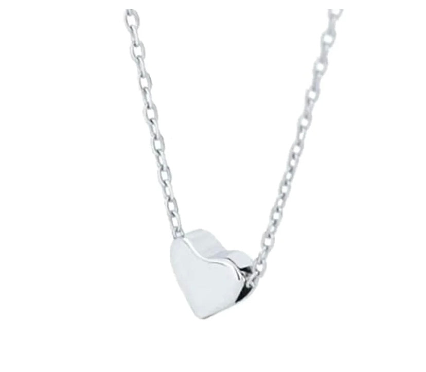 Sterling silver heart chain