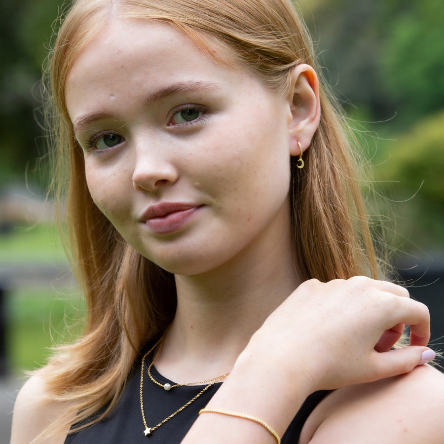 Gold Plated Cubic Zirconia Bracelet