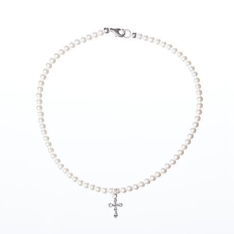 Pearl Cross and Chain